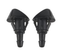 Universal windshield nozzles Compatible With Civic MK6 For MK7 1992-2005 For Fit For Jazz MK1 2001-2008 2Pcs Car Front Windshield Wiper Water Spray Jets Washer Nozzle