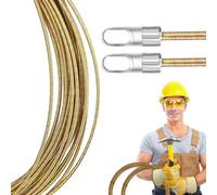 Universal Wire Lead Tool - Spring Wire Threader, Reliable Pulling Device | Long Fish Tape for Electrical Wiring Installation, Reliable Laying Home DIY Professional Use Easy Carry