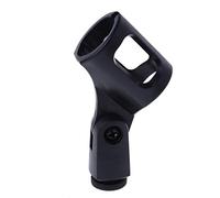Universal Wireless Microphone Flexible Stand Bracket Support Cradle Dock Accessory Plastic Clamp Clip Holder Mount