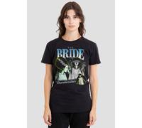Universal Women's Monsters The Bride Homage Tee T-Shirt, Black | Size: XL Universal Black XL