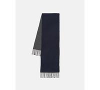 Universal Works Double Sided Scarf - Navy Blue/Mid Grey - Navy Blue / OS