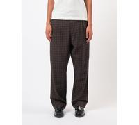 Universal Works Duke Pant (Cedar Check) - Brown - Brown / 32