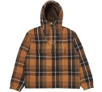 Universal Works Earth II Checked Pullover Anorak - Brown - 31176-BRN P
