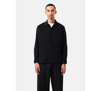 Universal Works Fatigue Shirt (Fine Cord) - Black - Black / M