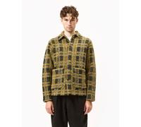 Universal Works Field Jacket (Jacquard Fleece) - Grey - Grey / M