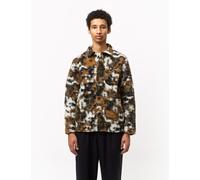 Universal Works Field Jacket (Ylang Flower Fleece) - Brown - Brown / M