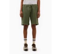 Universal Works Lumber Waffle Shorts - Birch Green - Olive Green / 34"