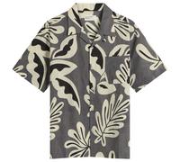 Universal Works Men's Baja Print Road Shirt Grey