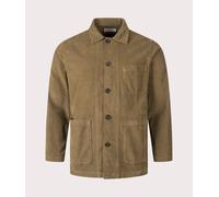 Universal Works Mens Bakers Overshirt - Colour: Khaki - Size: Small