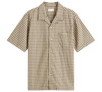 Universal Works Men's Dobby Check Road Shirt Olive