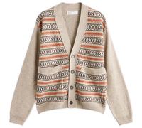 Universal Works Men's Langdale Knit Cardigan Oatmeal