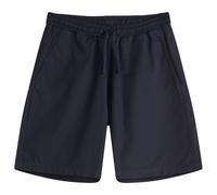 Universal Works Men's Military Shirting Simple Shorts Navy