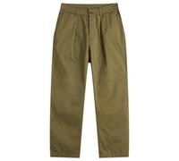 Universal Works Men's Pleated Track Pant Light Olive
