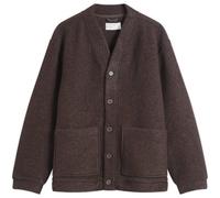 Universal Works Men's Presented by END. Wool Fleece Adv Cardigan Brown