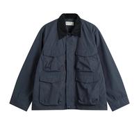 Universal Works Men's Recycled Poly Parachute Field Jacket Navy Large