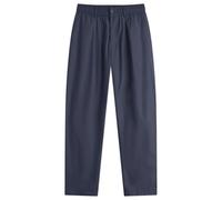 Universal Works Men's Recycled Poly Tech Pleated Track Pant Navy