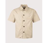 Universal Works Mens Recycled Polytech Z Tech Overshirt - Colour: Sand - Size: Large