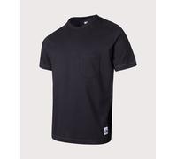 Universal Works Mens Relaxed Fit Core Pocket T-Shirt - Colour: Black - Size: Large