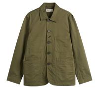 Universal Works Men's Twill Bakers Jacket Light Olive Small