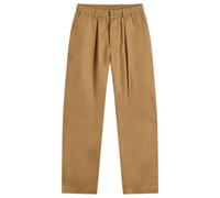 Universal Works Men's Twill Pleated Oxford Pants Khaki