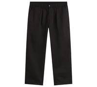 Universal Works Men's Twill Pleated Track Pant Black 32"