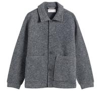 Universal Works Men's Wool Fleece Rams Jacket Grey Marl