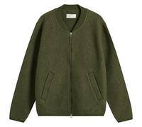 Universal Works Men's Wool Fleece Zip Bomber - Presented by END. Olive