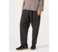 Universal Works Pleated Track Pant - Tweed Brown - Brown / W.34