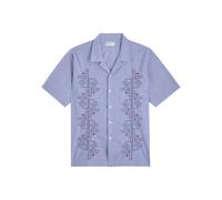 Universal Works Road Fine-striped Cotton Shirt - Blue - Xxl