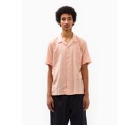 Universal Works Road Fluro Shirt - Summer Oak/Pink - Beige / S