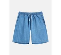 Universal Works Simple Shorts (Denim) - Washed Indigo Blue - Blue / 36