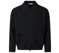 Universal Works Zip Cardigan Eco Wool - Black L L