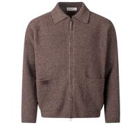 Universal Works Zip Caridgan Eco Wool - Tawny L L