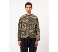 Universal Works Zip Liner Jacket (Studio Fleece) - Green/Pale Green - Green / M