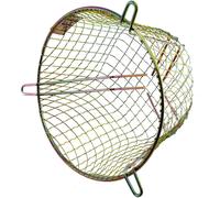 SPARES2GO Universal Zinc Coated Terminal Guard Round Boiler Flue Cage (7'' / 180mm)