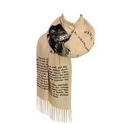 Universal Zone Jane Eyre by Charlotte Brontë Scarf/Shawl, Beige