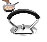 Universall Pot Lid Top Replacement Knob - Pan Lid Knobs | Slow Cooker Lid Replacement | Stainless Steel Cooking Pot Pan Lids | Knob Grip For Kitchen Cookware Cover, Silver Tone