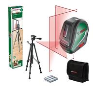 Bosch UNIVERSALLEVEL 3 Cross Line Laser Level Tripod Set (New)