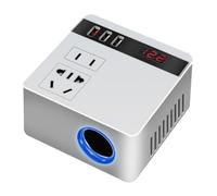 Universally 12V 24V to 220V Electricity Vehicle Power Inverter with LCD Display and Two USB Charging Ports Power Inverters for Vehicles