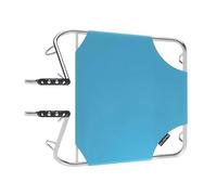 Universally Bicycles Rear Carriers Easy Installation None Tool Needed Practical Metal Frame Not Slip Front for Commuting Practical Metal Bike Rack