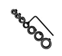 Universally Depth Stop Rings Set for Precise Drilling Operations for Various Materials and Bit Diameters Retaining Rings