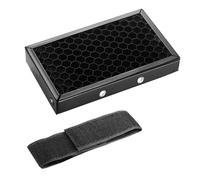 Universally Metal ABS Comb Grids Filter Covers For Camera Flashes Light Control 43mm Height 80mm Width Light Control Metal ABS Honeycomb
