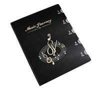 Universally Music Sheet Storage Book File Folder with Multiple Compartments and Ergonomic Design for Easy Transport Portable Music Directory