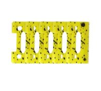 Universally Ramic Stagger Tooth Blade,Compatible For WAHL,Hair Clipper Ramic Movable Blade,Hair Clipper(110-YellowX5)