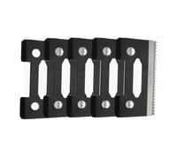 Universally Ramic Stagger Tooth Blade,Compatible For WAHL,Hair Clipper Ramic Movable Blade,Hair Clipper(110-BlackX5)