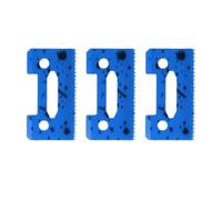 Universally Ramic Stagger Tooth Blade,Compatible For WAHL,Hair Clipper Ramic Movable Blade,Hair Clipper(110-BlueX3)