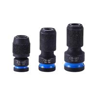 Universally Telescoping Socket Adapter for Air Tool Retractable Sleeve Conversion Head Quick Bit Change for Various Wrenches Socket Adapter