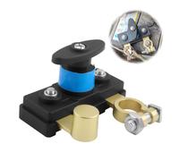 Universals 12V 24V Pure Copper Car Battery Power Cut-Off Switchs Breaker, Battery Disconnect Switch Master Isolator High Conductivity Disconnect Switch for Car Truck RV and Marines