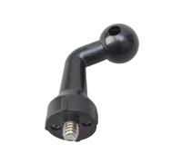 Universals 17mm Head Interlockings Adapter With 1/4inch Male Screw For Photography Live Streaming Accessories