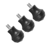 Universals 3/8 Thread Tripods Foot Spikes Pad With Quick Switches Design For Professional Photography Equipment Stability Tripods Accessories